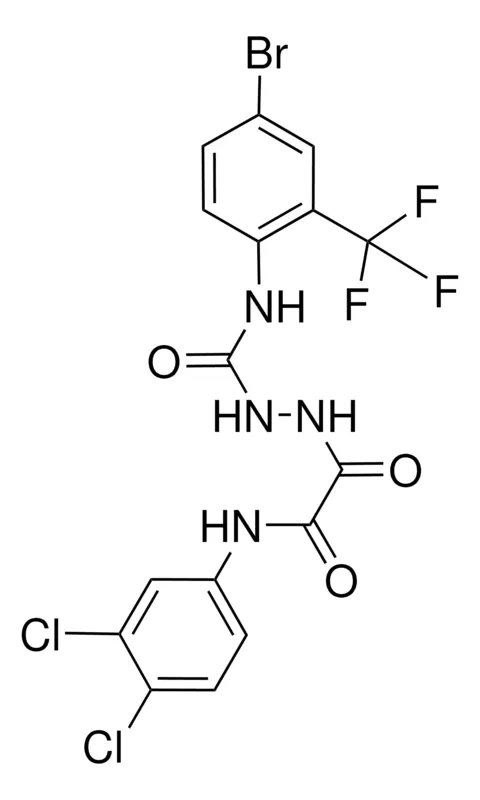 Sigma-Aldrich N-(4-BROMO-2-(TRIFLUOROMETHYL)PHENYLUREIDO)-N'-(3,4-DICHLOROPHENYL)OXAMIDE,AldrichCPR