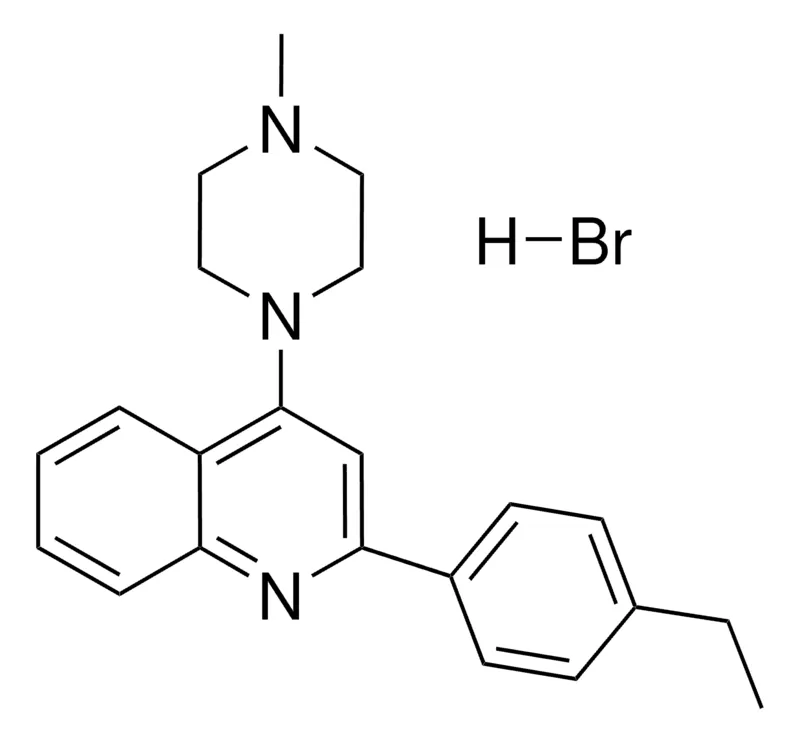 Sigma-Aldrich 2-(4-ETHYLPHENYL)-4-(4-METHYL-1-PIPERAZINYL)QUINOLINE HYDROBROMIDE，AldrichCPR