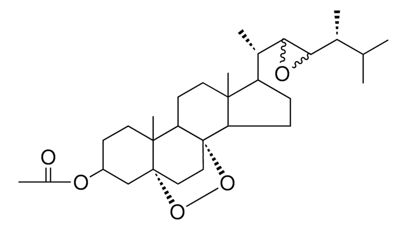 Sigma-Aldrich 5,8-EPIDIOXY-22,23-EPOXY-5-ALPHA,8-ALPHA-ERGOSTAN-3-BETA-YL ACETATE,AldrichCPR