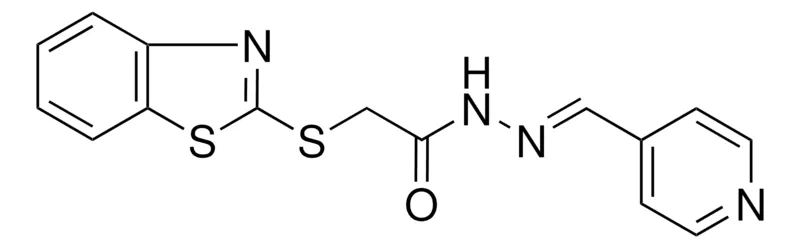 Sigma-Aldrich 2-(1,3-BENZOTHIAZOL-2-YLSULFANYL)-N'-(4-PYRIDINYLMETHYLENE)ACETOHYDRAZIDE,AldrichCPR
