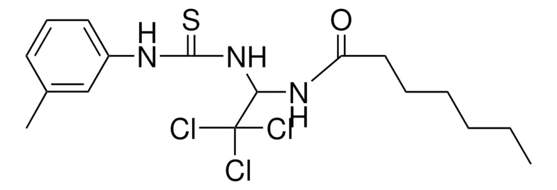Sigma-Aldrich HEPTANOIC ACID (2,2,2-TRICHLORO-1-(3-M-TOLYL-THIOUREIDO)-ETHYL)-AMIDE，AldrichCPR