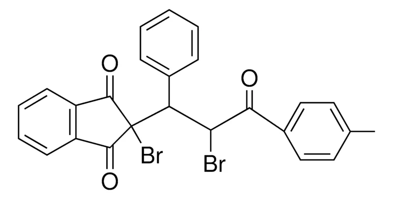 Sigma-Aldrich 2-BROMO-2-(2-BROMO-3-OXO-1-PHENYL-3-P-TOLYL-PROPYL)-INDAN-1,3-DIONE，AldrichCPR