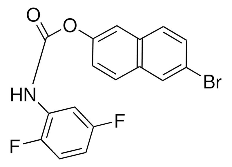 Sigma-Aldrich 6-BROMO-2-NAPHTHYL N-(2,5-DIFLUOROPHENYL)CARBAMATE,AldrichCPR