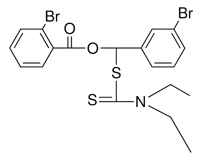 Sigma-Aldrich 2-BROMO-BENZOIC ACID (3-BROMO-PHENYL)-DIETHYLTHIOCARBAMOYLSULFANYL-METHYL ESTER,AldrichCPR