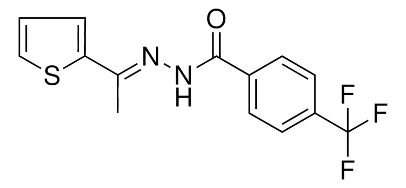 Sigma-Aldrich 4-TRIFLUOROMETHYL-BENZOIC ACID (1-THIOPHEN-2-YL-ETHYLIDENE)-HYDRAZIDE,AldrichCPR