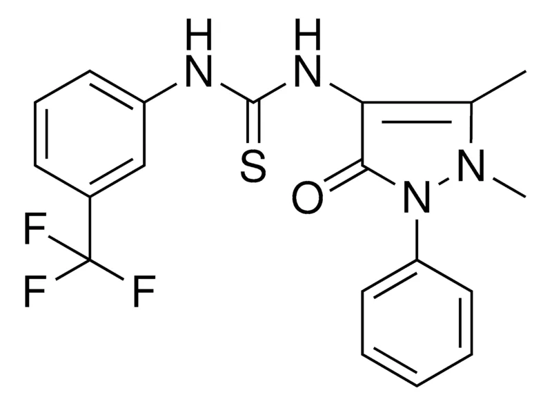 Sigma-Aldrich 1-(1,5-DI-ME-3-OXO-2-PH-2,3-DIHYDRO-1H-PYRAZOL-4-YL)-3-(3-TRI-F-ME-PH)-THIOUREA，AldrichCPR