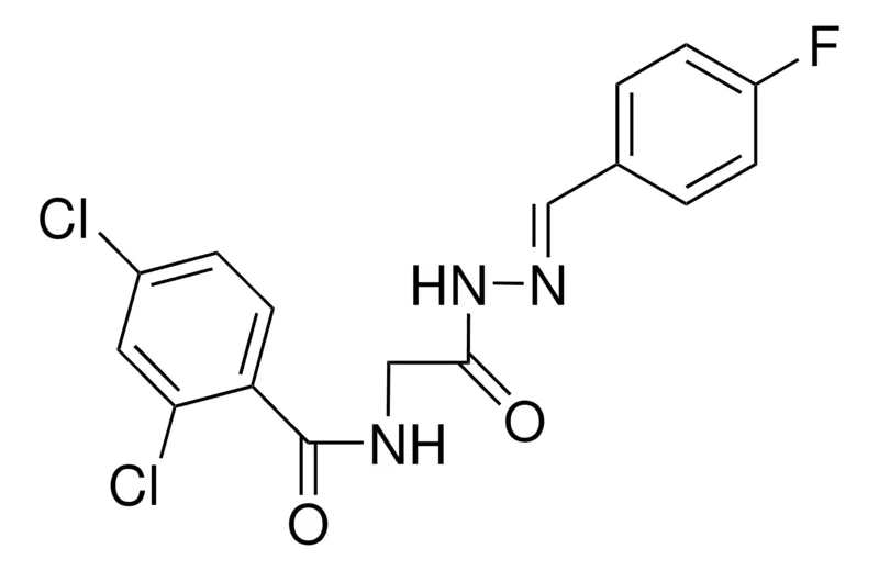 Sigma-Aldrich 2,4-DICHLOROHIPPURIC (4-FLUOROBENZYLIDENE)HYDRAZIDE,AldrichCPR