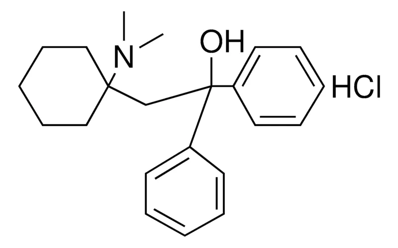 Sigma-Aldrich 2-(1-(DIMETHYLAMINO)CYCLOHEXYL)-1,1-DIPHENYL-1-ETHANOL HYDROCHLORIDE,AldrichCPR