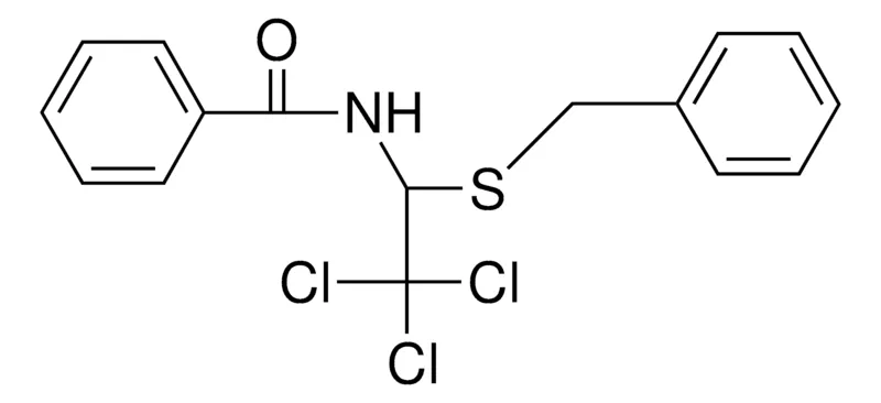 Sigma-Aldrich N-(1-BENZYLSULFANYL-2,2,2-TRICHLORO-ETHYL)-BENZAMIDE,AldrichCPR