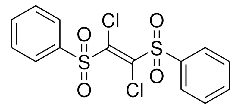 Sigma-Aldrich 1,2-BIS(PHENYLSULFONYL)-1,2-DICHLOROETHYLENE,AldrichCPR
