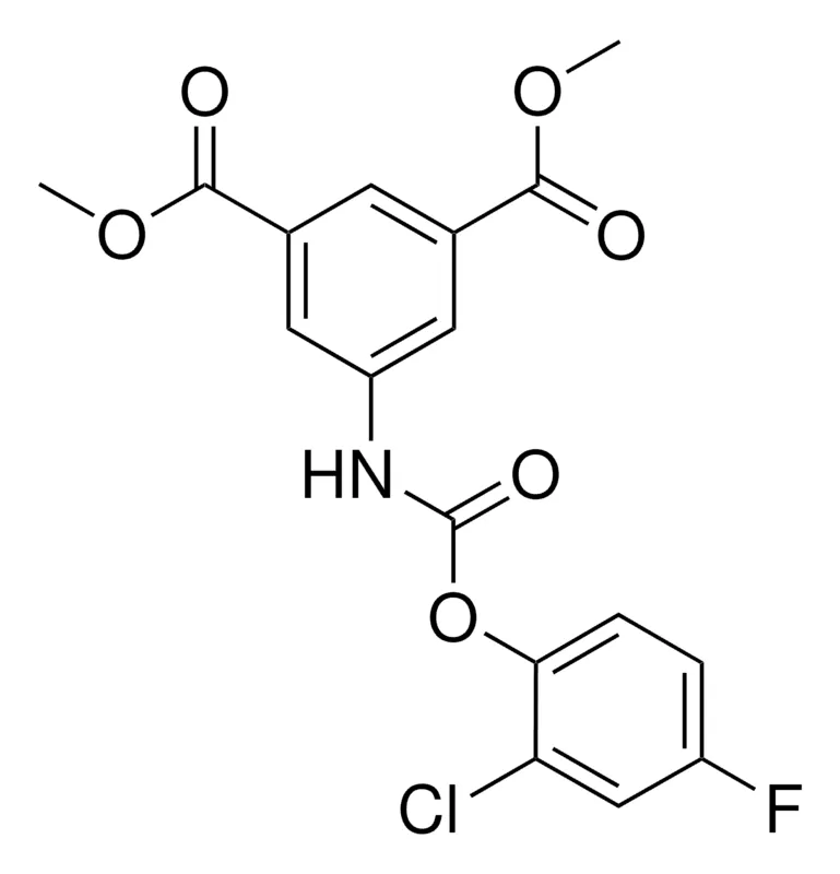 Sigma-Aldrich 2-CHLORO-4-FLUOROPHENYL N-(3,5-BIS(METHOXYCARBONYL)PHENYL)CARBAMATE,AldrichCPR