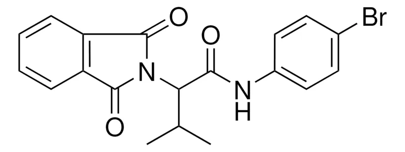 Sigma-Aldrich N-(4-BROMO-PHENYL)-2-(1,3-DIOXO-1,3-DIHYDRO-ISOINDOL-2-YL)-3-METHYL-BUTYRAMIDE,AldrichCPR