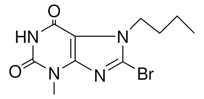Sigma-Aldrich 8-BROMO-7-BUTYL-3-METHYL-3,7-DIHYDRO-PURINE-2,6-DIONE,AldrichCPR