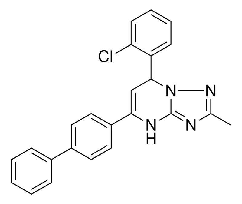 Sigma-Aldrich 5-(1,1'-BI-PH)-4-YL-7-(2-CL-PH)-2-ME-4,7-DIHYDRO(1,2,4)TRIAZOLO(1,5-A)PYRIMIDINE,AldrichCPR