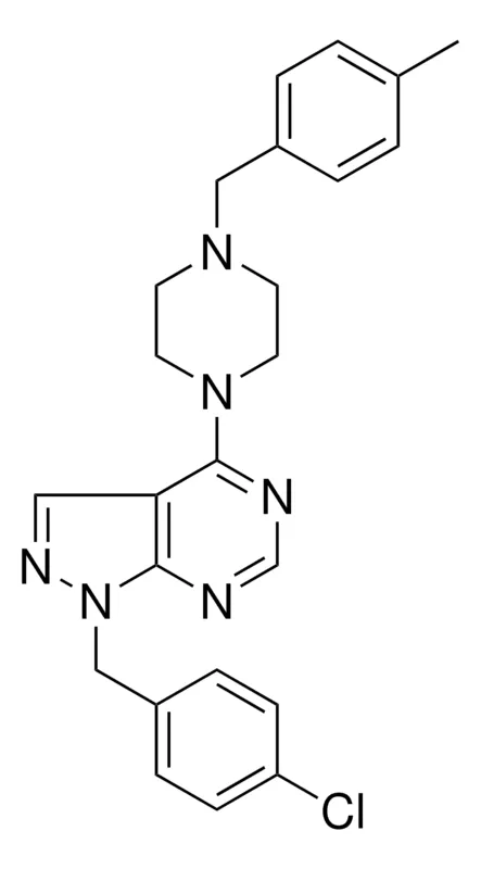 Sigma-Aldrich 1-(4-CL-BENZYL)-4-(4-(4-ME-BENZYL)-1-PIPERAZINYL)-1H-PYRAZOLO(3,4-D)PYRIMIDINE，AldrichCPR