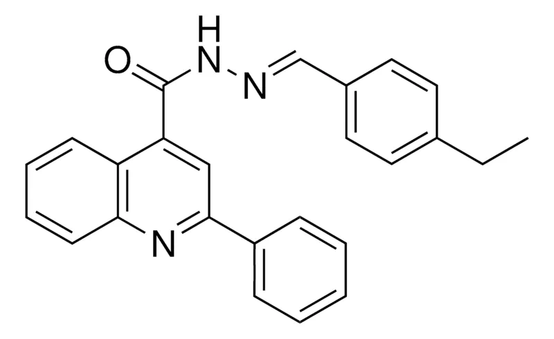 Sigma-Aldrich 2-PHENYL-QUINOLINE-4-CARBOXYLIC ACID (4-ETHYL-BENZYLIDENE)-HYDRAZIDE,AldrichCPR