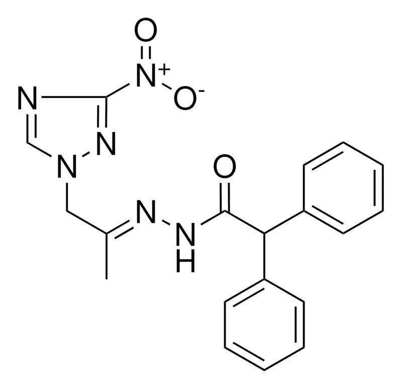 Sigma-Aldrich N'-(1-ME-2-(3-NITRO-1H-1,2,4-TRIAZOL-1-YL)ETHYLIDENE)-2,2-DIPHENYLACETOHYDRAZIDE,AldrichCPR