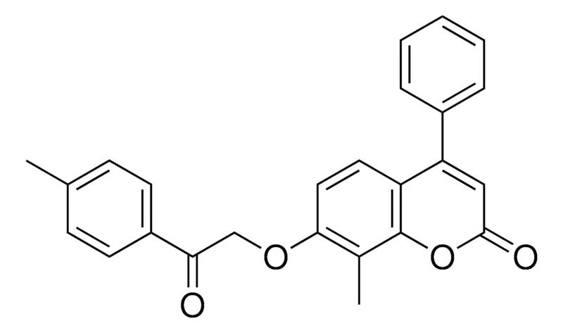Sigma-Aldrich 8-METHYL-7-(2-OXO-2-P-TOLYL-ETHOXY)-4-PHENYL-CHROMEN-2-ONE,AldrichCPR
