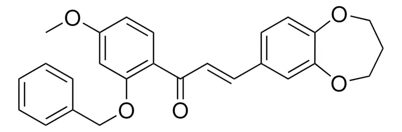 Sigma-Aldrich 1-(2-BENZYLOXY-4-MEO-PH)-3-(3,4-DIHYDRO-2H-BENZO(B)(1,4)DIOXEPIN-7-YL)-PROPENONE,AldrichCPR