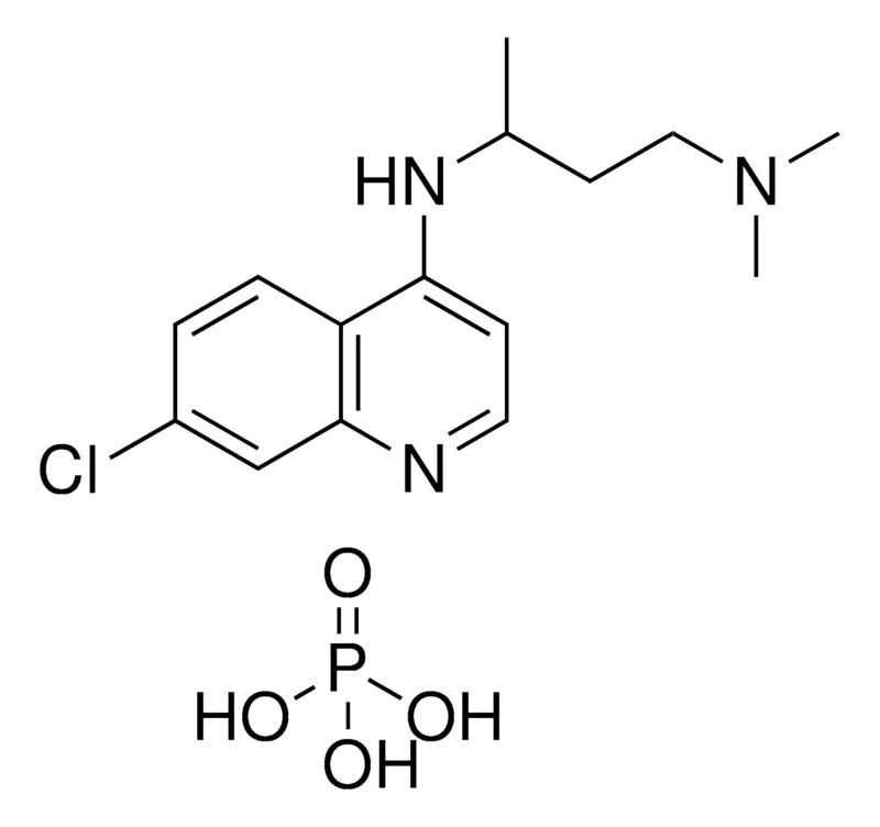 Sigma-Aldrich N(3)-(7-CHLORO-QUINOLIN-4-YL)-N(1),N(1)-DIMETHYL-BUTANE-1,3-DIAMINE, PHOSPHATE,AldrichCPR