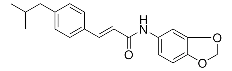 Sigma-Aldrich N-BENZO(1,3)DIOXOL-5-YL-3-(4-ISOBUTYL-PHENYL)-ACRYLAMIDE，AldrichCPR