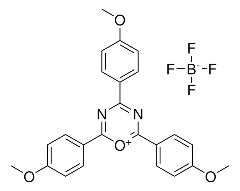 Sigma-Aldrich 2,4,6-TRIS-(4-METHOXY-PHENYL)-(1,3,5)OXADIAZIN-1-YLIUM, TETRAFLUORO BORATE,AldrichCPR