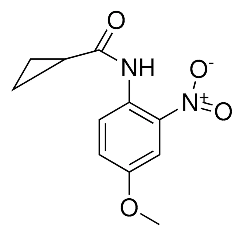 Sigma-Aldrich 4'-METHOXY-2'-NITRO-1-CYCLOPROPANECARBOXANILIDE,AldrichCPR