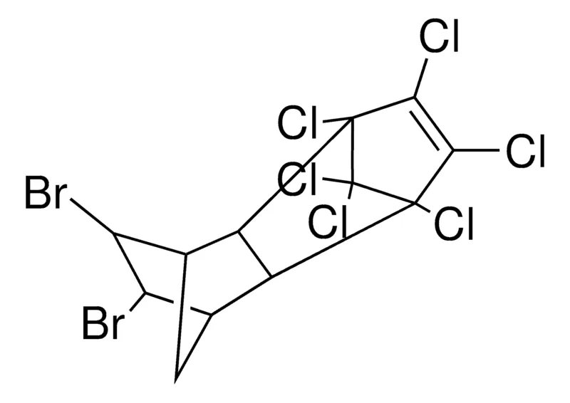 Sigma-Aldrich 2,3-DIBROMO-5,6,7,8,9,9-HEXACHLORO-12344A588A-OCTAHYDRO14:58DIMETHANONAPHTHALENE,AldrichCPR