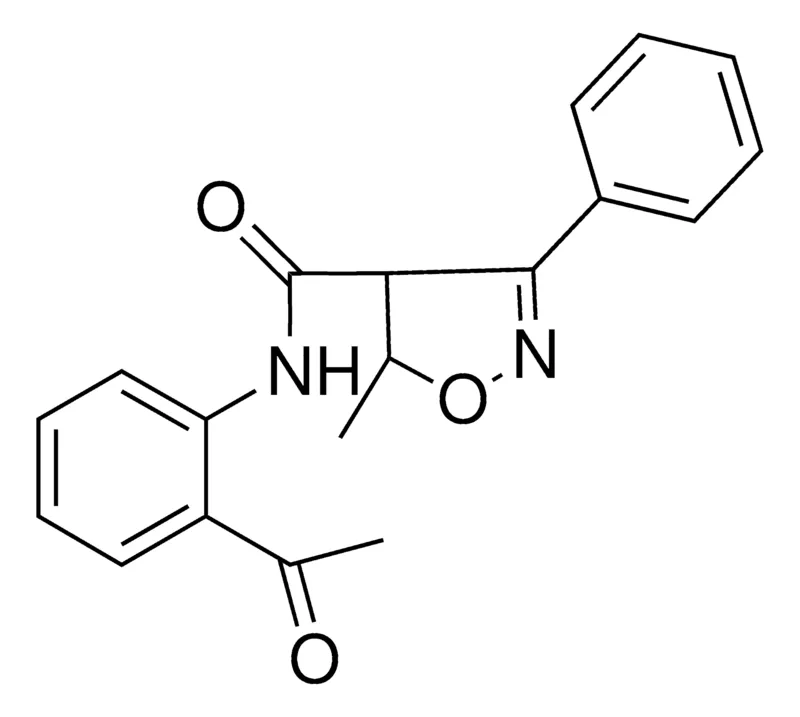 Sigma-Aldrich N-(2-ACETYLPHENYL)-5-METHYL-3-PHENYL-4-ISOXAZOLIN-4-CARBOXAMIDE,AldrichCPR