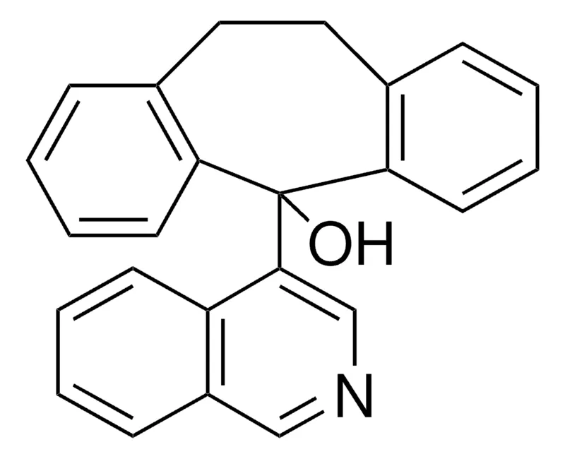 Sigma-Aldrich 4-(10,11-DIHYDRO-5-HYDROXY-5H-DIBENZO(A,D)CYCLOHEPTEN-5-YL)ISOQUINOLINE,AldrichCPR