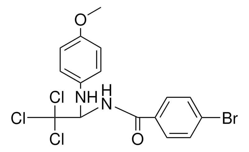 Sigma-Aldrich 4-BROMO-N-(2,2,2-TRICHLORO-1-(4-METHOXY-PHENYLAMINO)-ETHYL)-BENZAMIDE,AldrichCPR