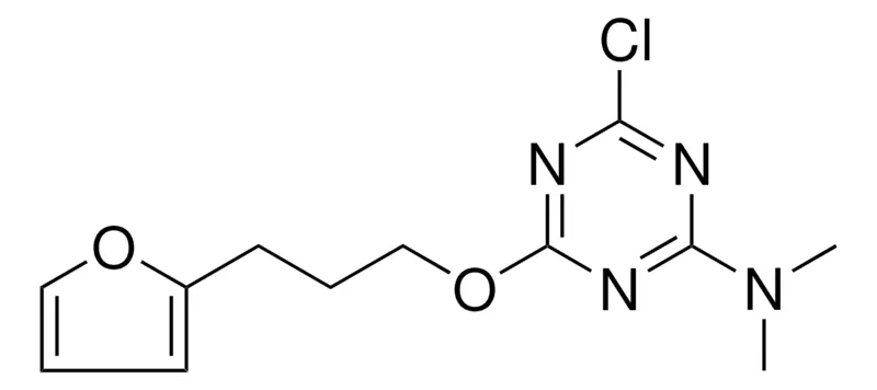 Sigma-Aldrich (4-CHLORO-6-(3-FURAN-2-YL-PROPOXY)-(1,3,5)TRIAZIN-2-YL)-DIMETHYL-AMINE,AldrichCPR