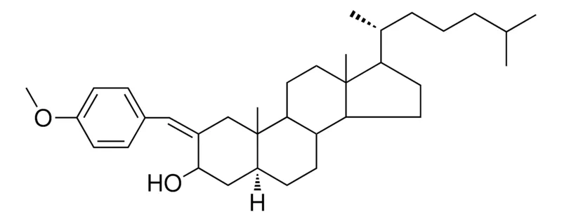 Sigma-Aldrich 2-ANISYLIDENE-5-ALPHA-CHOLESTAN-3-BETA-OL,AldrichCPR
