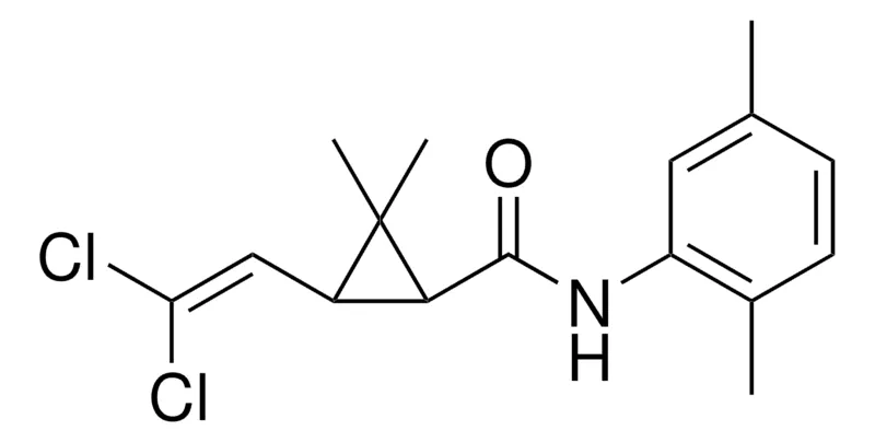 Sigma-Aldrich 3-(2,2-DICHLORO-VINYL)-2,2-DI-ME-CYCLOPROPANECARBOXYLIC ACID (2,5-DI-ME-PH)AMIDE,AldrichCPR