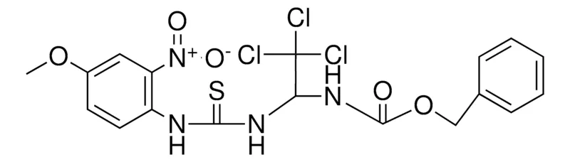 Sigma-Aldrich (2,2,2-TRICHLORO-1-(3-(4-MEO-2-NITRO-PH)-THIOUREIDO)-ET)-CARBAMIC ACID BZL ESTER，AldrichCPR