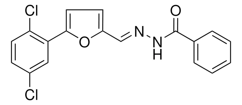 Sigma-Aldrich BENZOIC ACID (5-(2,5-DICHLORO-PHENYL)-FURAN-2-YLMETHYLENE)-HYDRAZIDE，AldrichCPR