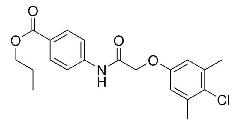 Sigma-Aldrich 4-(2-(4-CHLORO-3,5-DIMETHYL-PHENOXY)-ACETYLAMINO)-BENZOIC ACID PROPYL ESTER,AldrichCPR