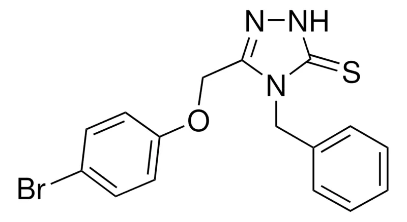 Sigma-Aldrich 4-BENZYL-5-((4-BROMOPHENOXY)METHYL)-2,4-DIHYDRO-3H-1,2,4-TRIAZOLE-3-THIONE,AldrichCPR