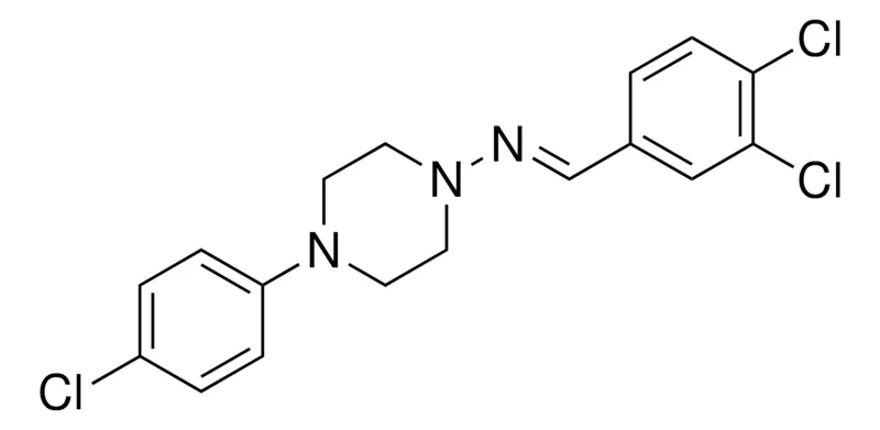 Sigma-Aldrich (4-(4-CHLORO-PHENYL)-PIPERAZIN-1-YL)-(3,4-DICHLORO-BENZYLIDENE)-AMINE,AldrichCPR