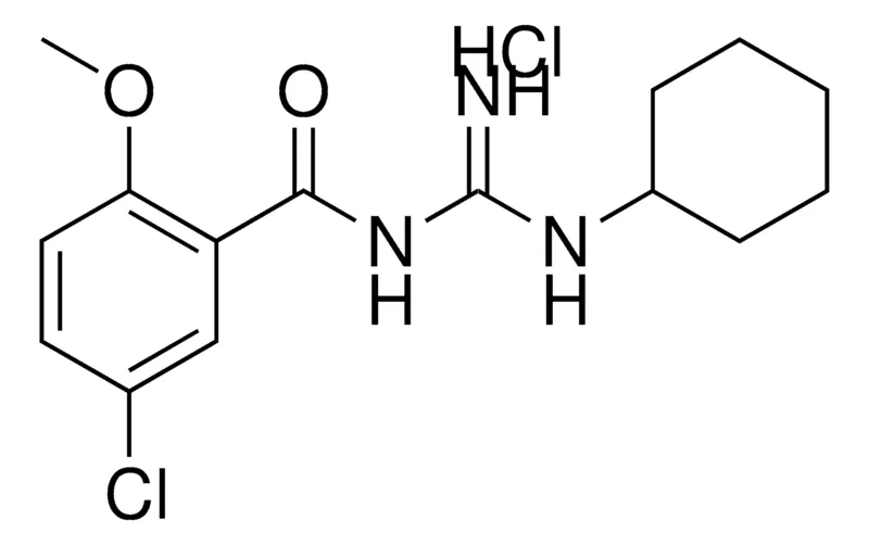 Sigma-Aldrich N-(5-CHLORO-2-METHOXY-BENZOYL)-N'-CYCLOHEXYL-GUANIDINE, HYDROCHLORIDE，AldrichCPR