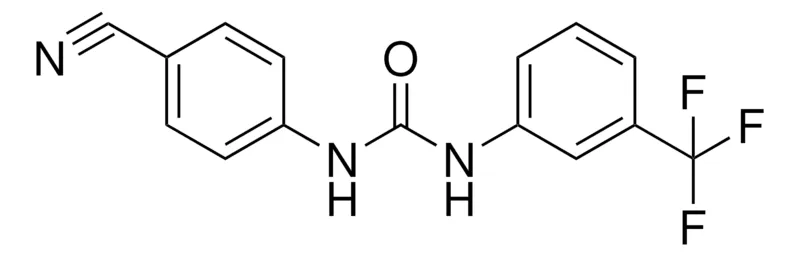 Sigma-Aldrich N-(4-CYANOPHENYL)-N'-(3-(TRIFLUOROMETHYL)PHENYL)UREA,AldrichCPR