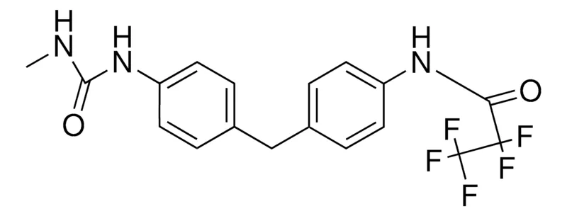 Sigma-Aldrich 4'-(4-(3-METHYLUREIDO)BENZYL)-2,2,3,3,3-PENTAFLUOROPROPIONANILIDE,AldrichCPR