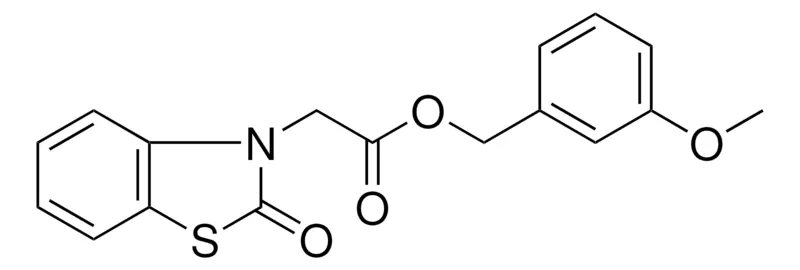 Sigma-Aldrich (2-OXO-BENZOTHIAZOL-3-YL)-ACETIC ACID 3-METHOXY-BENZYL ESTER,AldrichCPR