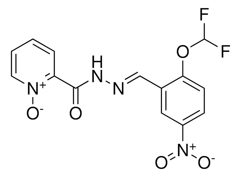 Sigma-Aldrich N'-(2-(DIFLUOROMETHOXY)-5-NITROBENZYLIDENE)-2-PYRIDINECARBOHYDRAZIDE 1-OXIDE,AldrichCPR