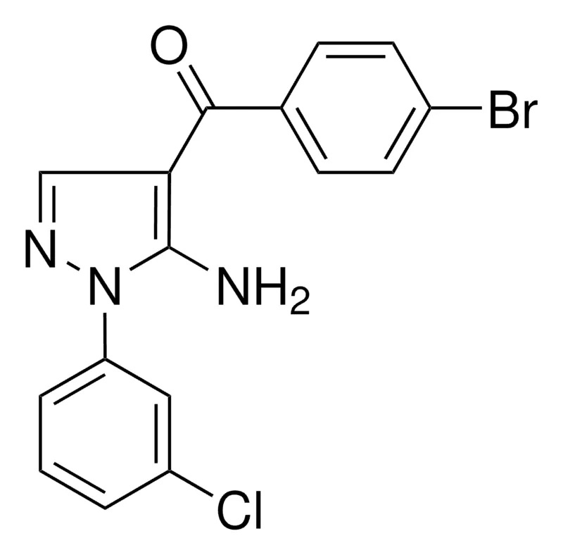 Sigma-Aldrich (5-AMINO-1-(3-CHLOROPHENYL)-1H-PYRAZOL-4-YL)(4-BROMOPHENYL)METHANONE，AldrichCPR