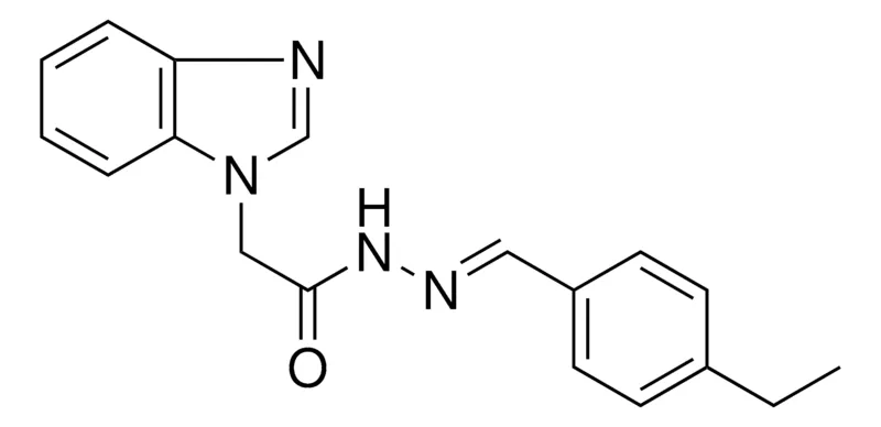 Sigma-Aldrich 2-BENZOIMIDAZOL-1-YL-ACETIC ACID (4-ETHYL-BENZYLIDENE)-HYDRAZIDE,AldrichCPR