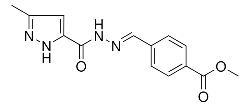 Sigma-Aldrich 4-((5-METHYL-2H-PYRAZOLE-3-CARBONYL)-HYDRAZONOMETHYL)-BENZOIC ACID METHYL ESTER,AldrichCPR