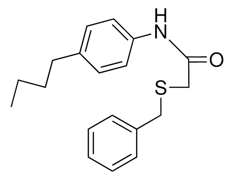 Sigma-Aldrich 2-(BENZYLTHIO)-4'-BUTYLACETANILIDE,AldrichCPR