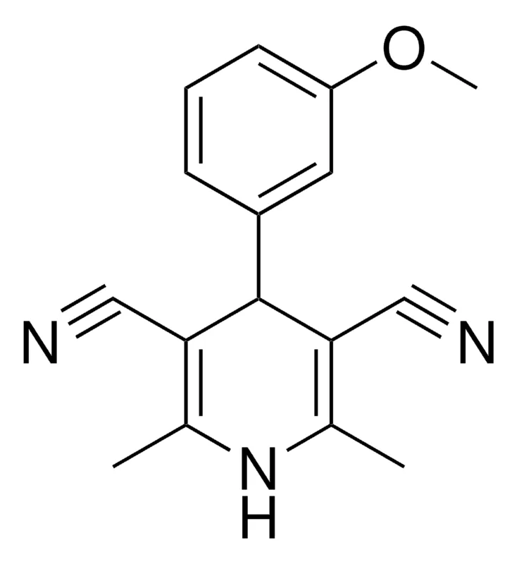 Sigma-Aldrich 4-(3-METHOXY-PHENYL)-2,6-DIMETHYL-1,4-DIHYDRO-PYRIDINE-3,5-DICARBONITRILE,AldrichCPR