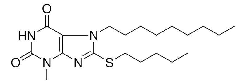 Sigma-Aldrich 3-METHYL-7-NONYL-8-PENTYLSULFANYL-3,7-DIHYDRO-PURINE-2,6-DIONE,AldrichCPR